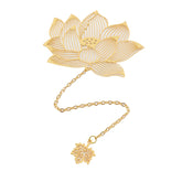 🌻📖 A Blooming Thank You – Handmade Metal Flower Bookmark for Inspiring Teachers 🌸💛 - ThiGui